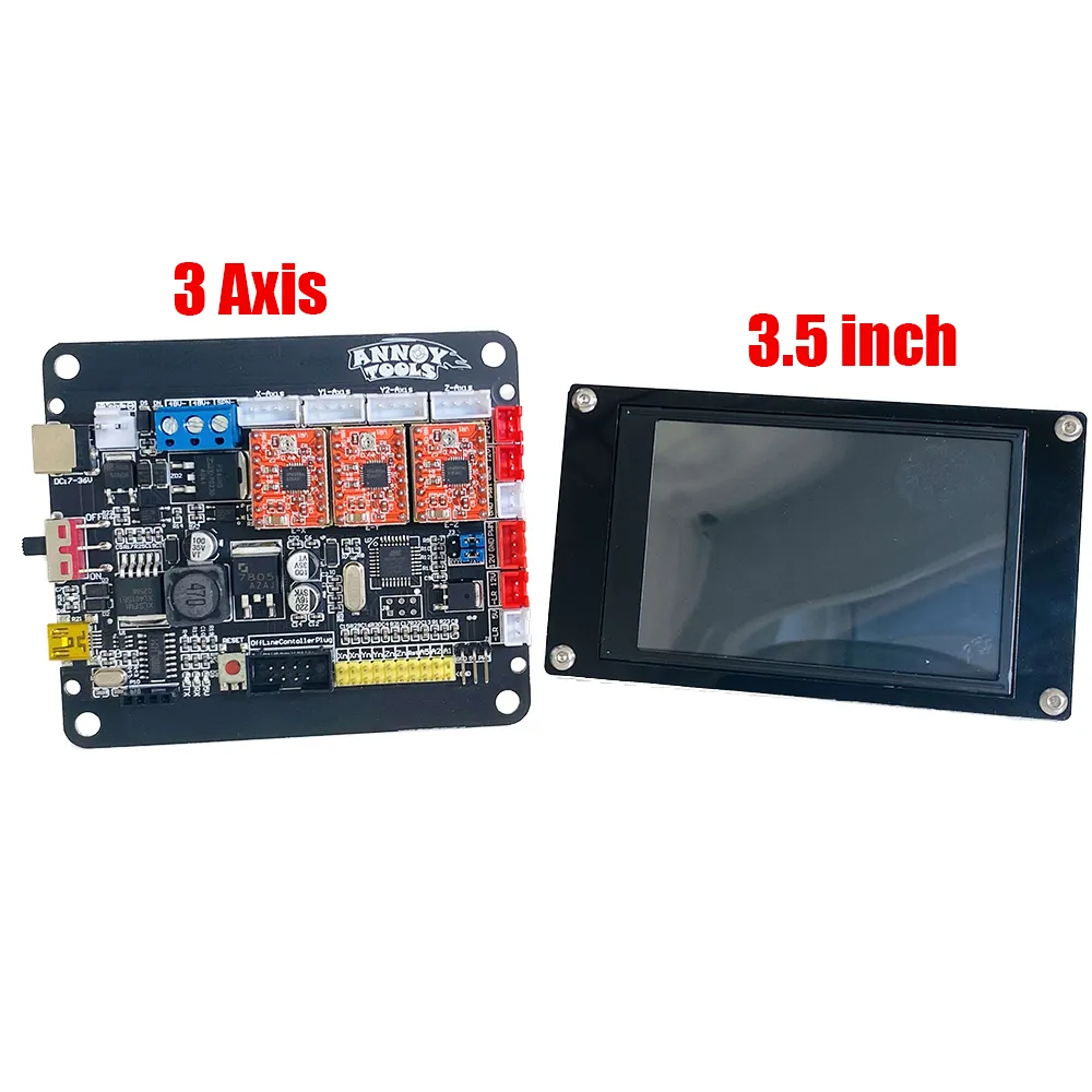 Xyz Controller ANNOY TOOLS GRBL1.1 Controller CNC3018 3-Axis Driver Board with Offline ...