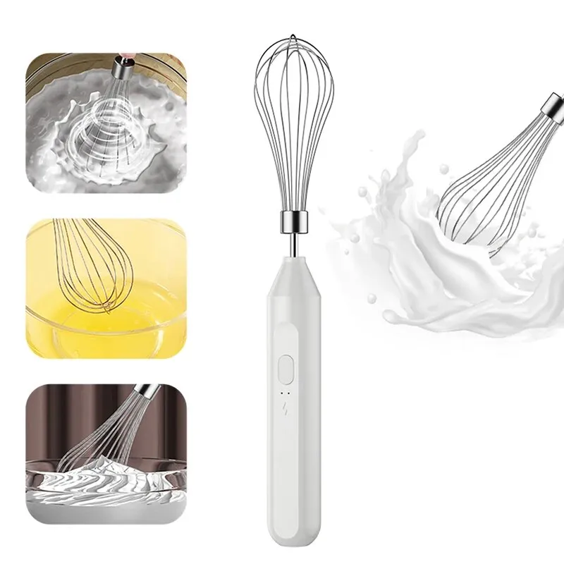 EMERIO Electric Milk Frother - Battery Powered For Coffee, Latte, Cappuccino, Matcha