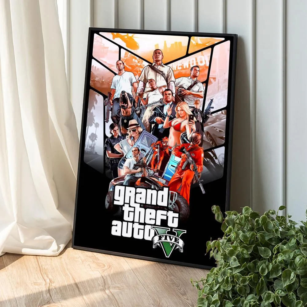 希少　グランド セフト オート　Grand Theft Auto　販促ポスター 希少 グランド セフト オート Grand Theft Auto 販促ポスター