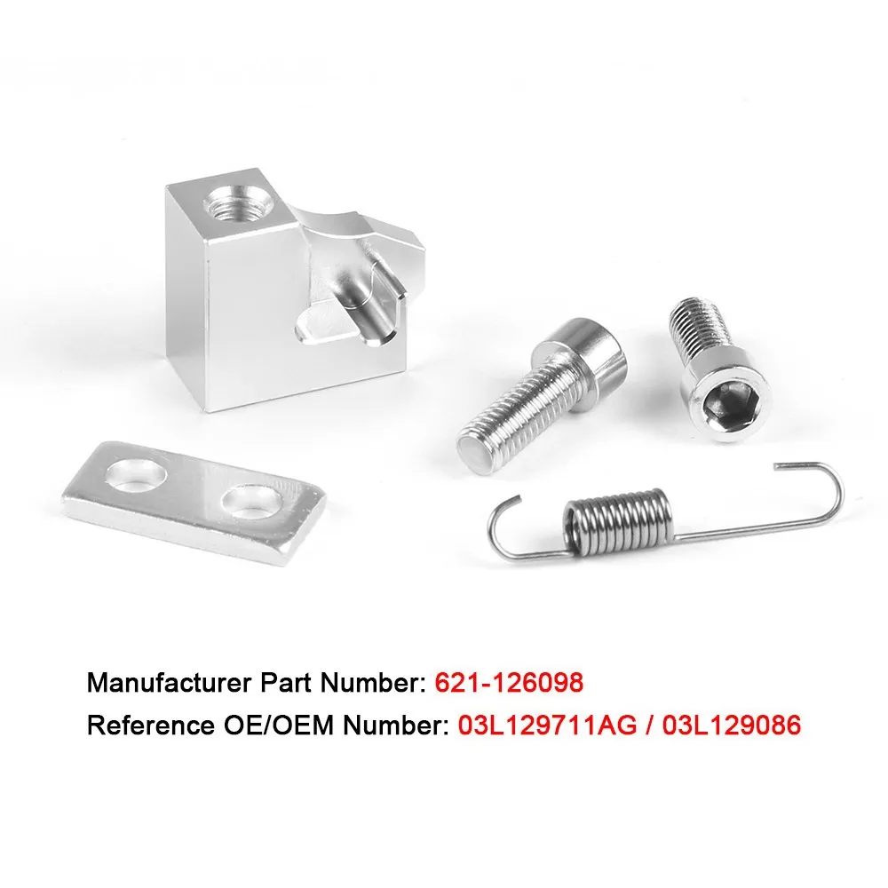 SAUTO Repair Bracket Intake Manifold Kit For VW Audi Skoda Seat 2.0 TDI CR P2015 – Aluminum, Silver, Direct Fit 2 thumbnail image