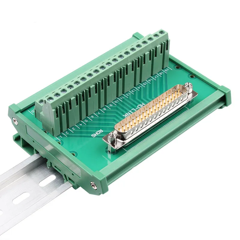 Amazon.com: Jienk DB37 Male/Female D-SUB Din Rail Mount