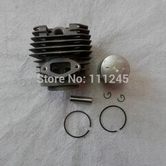 Cilindro E Pistone 45mm Con Guarnizioni Per Motosega Cinese 5200 52cc - Compatibile Timbertech, Tarus - Kit Nuovo