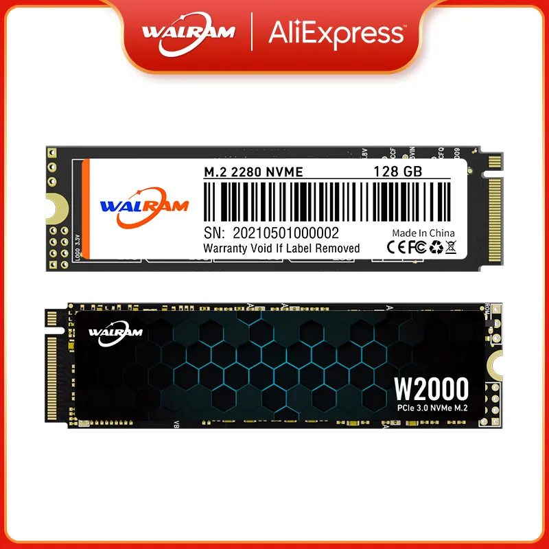 Walram M.2 NVMe SSD: Internal Solid State Drive for Laptop
