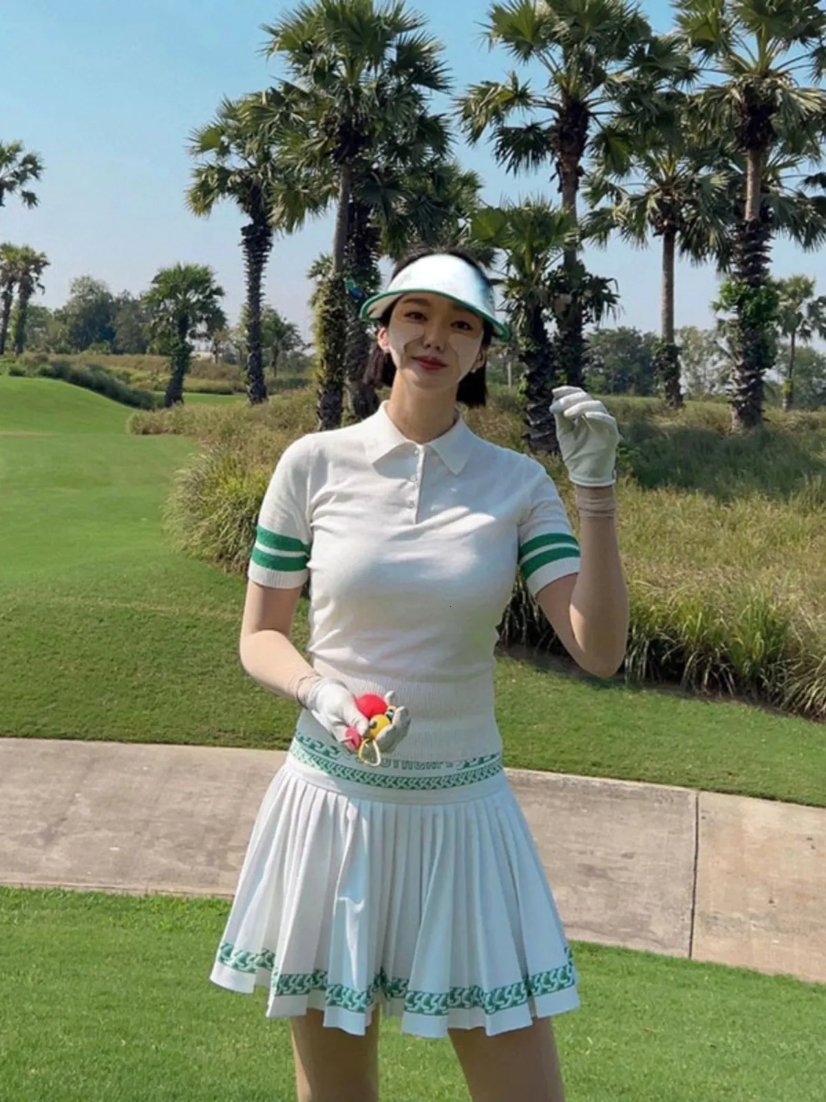 SUICゴルフ PLEATS SKIRTホワイト SUICゴルフ PLEATS SKIRTホワイト PLEATS SKIRT – SUIC GOLF