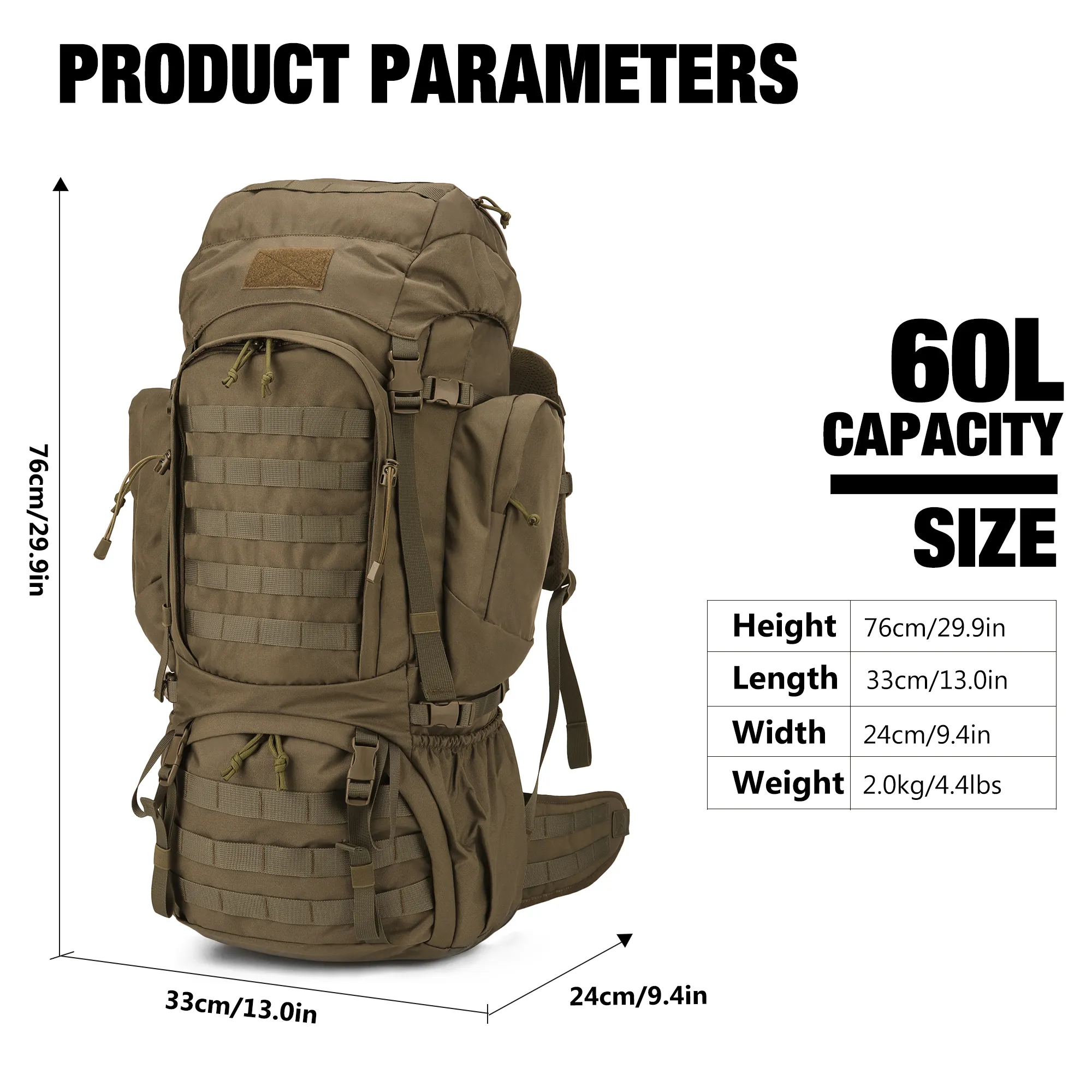 Mardingtop Hiking Backpack: Tactical 60L Buying Guide
