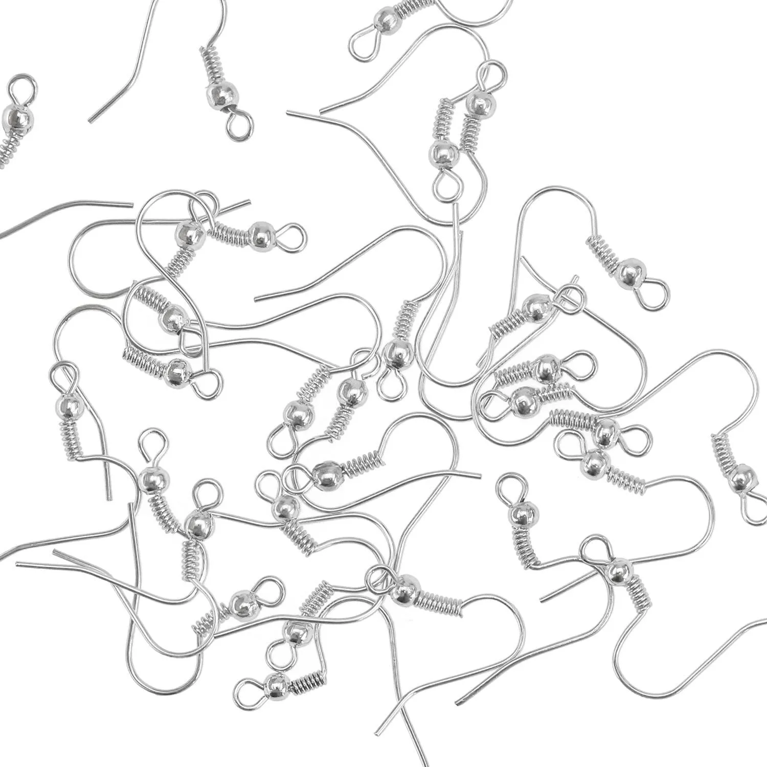 Fish Hook Earring Findings - 200Pcs Stainless Steel Ear Wires In Gold & Silver For Jewelry Making