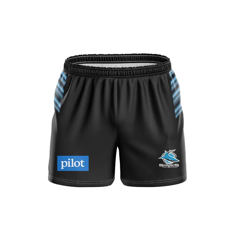 CRONULLA SHARKS Home Rugby Jersey Shorts Size S to 5XL from Dhgate ...