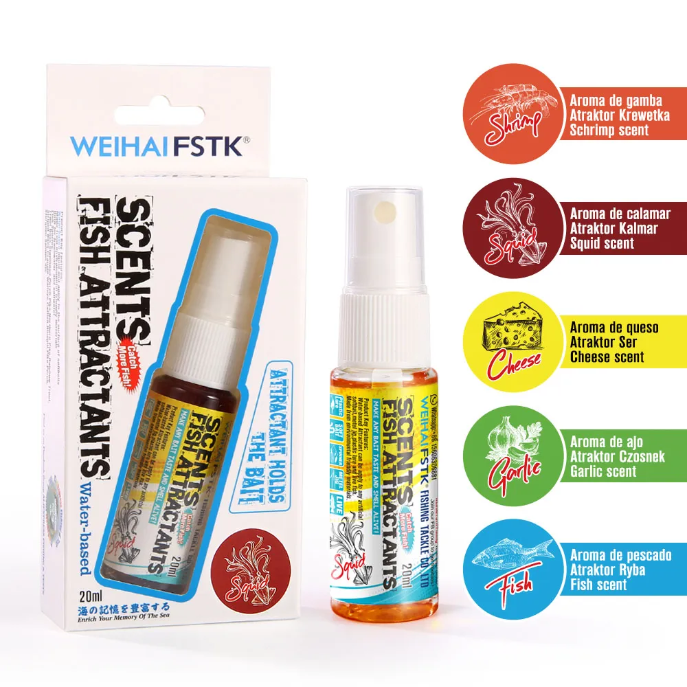 FSTK Scents Strong Fish Shrimp Attractant Metal Jig Fishing Scent