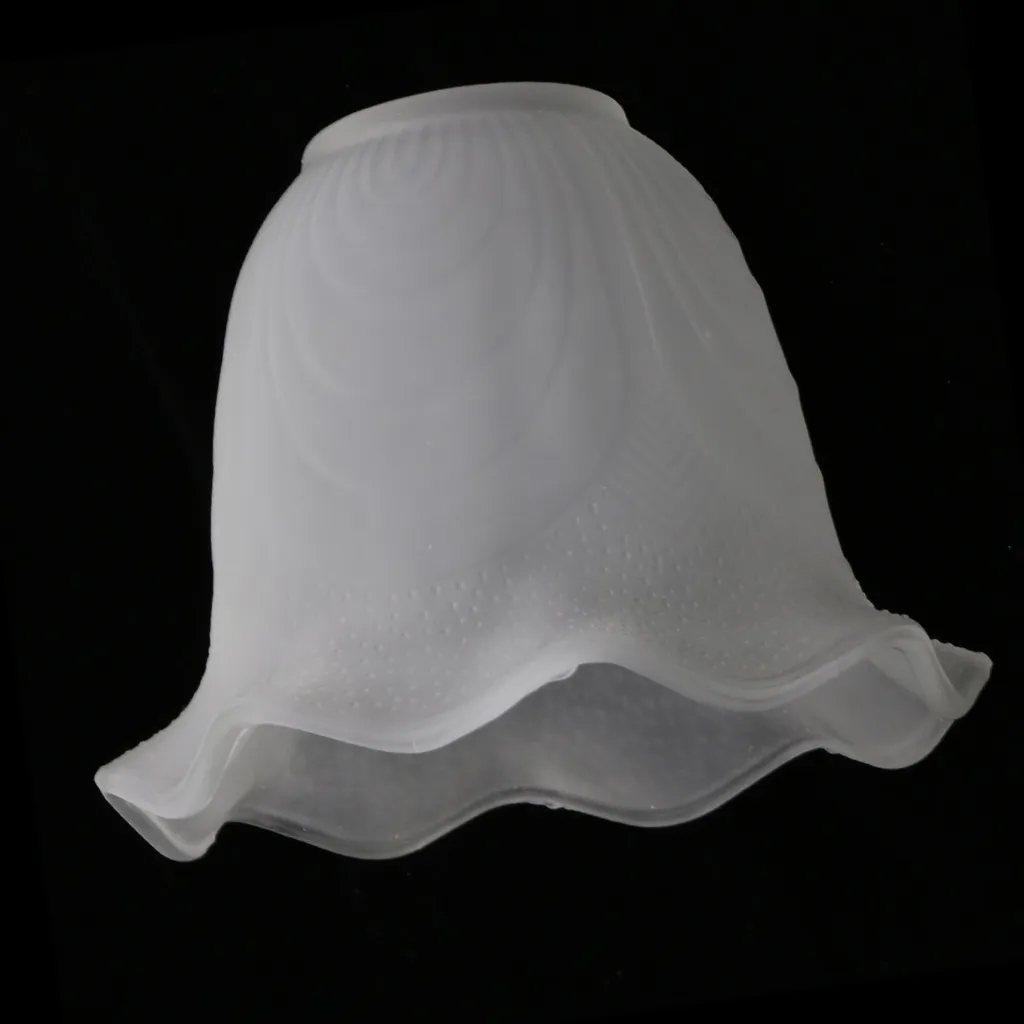 thumbnail image 2 of 4-Pack Plastic Lamp Shades - White Replacement Globe Covers For Ceiling Fans & Floor Lamps 2 of 10