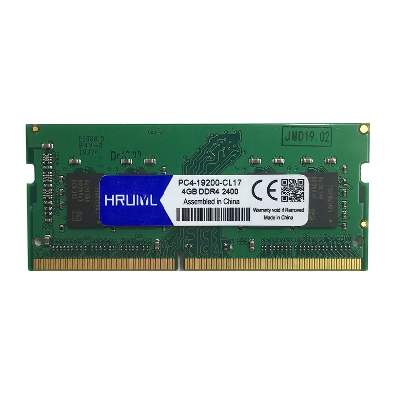 Notebook Ram 4Gb Ddr4 8Gb Memory Ram Sodimm 2400Mhz Pc4 19200S 4G 8G ...
