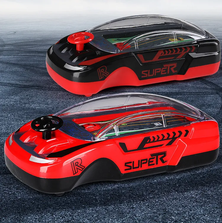 Racing car handheld game player with 3.0-inch display and 3D car model ...