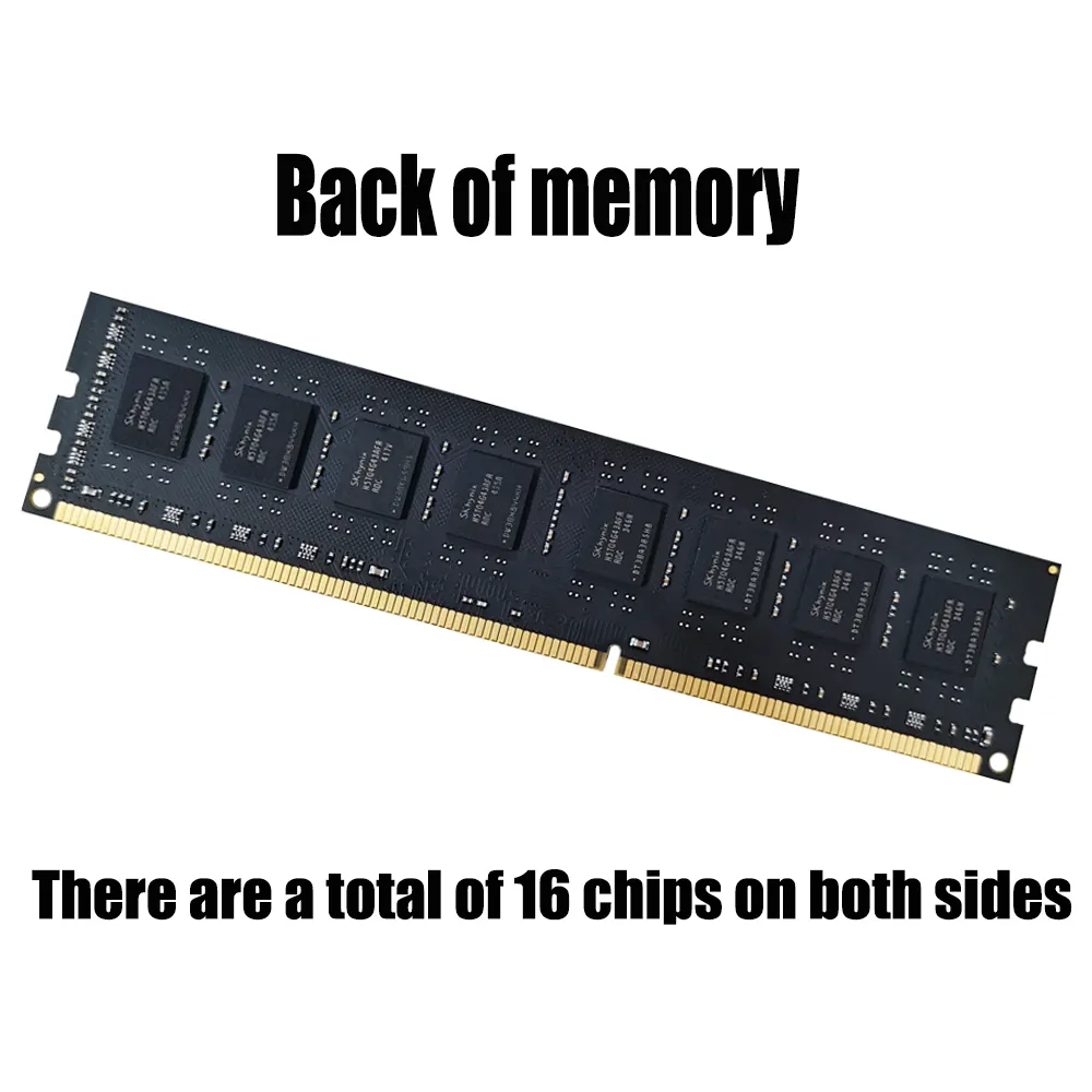 DDR3 RAM 4GB 1333MHz Desktop Computer Memory 8GB, 16GB Options