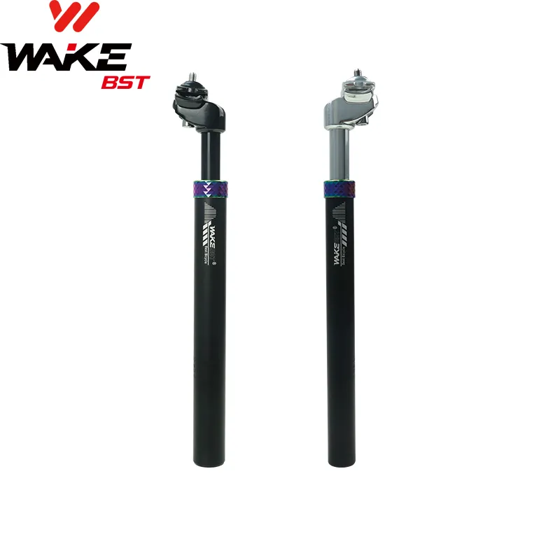 Wake Bike Seatpost 400mm - 27.2mm 30.9mm 31.6mm Aluminum Alloy For Mountain Road Bikes