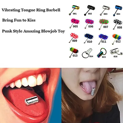 Vibrating Tongue Piercing Jewelry Hammer Shape Stainless Steel Tongue Bar  Stud from Dhgate Nose Rings & Studs