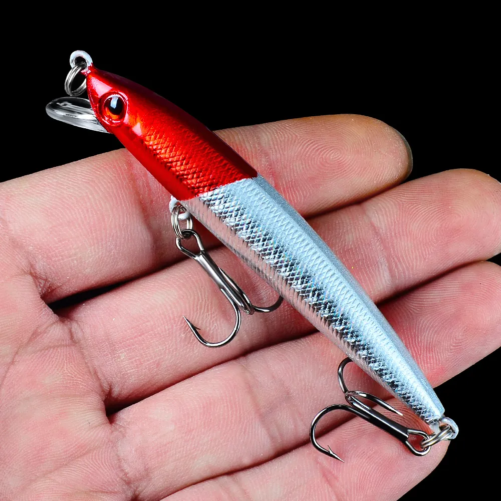 100-Pack Hengjia Minnow Fishing Lures | 16.7g/16cm Unpainted Hard Bait, Bass Wobbler Crankbait