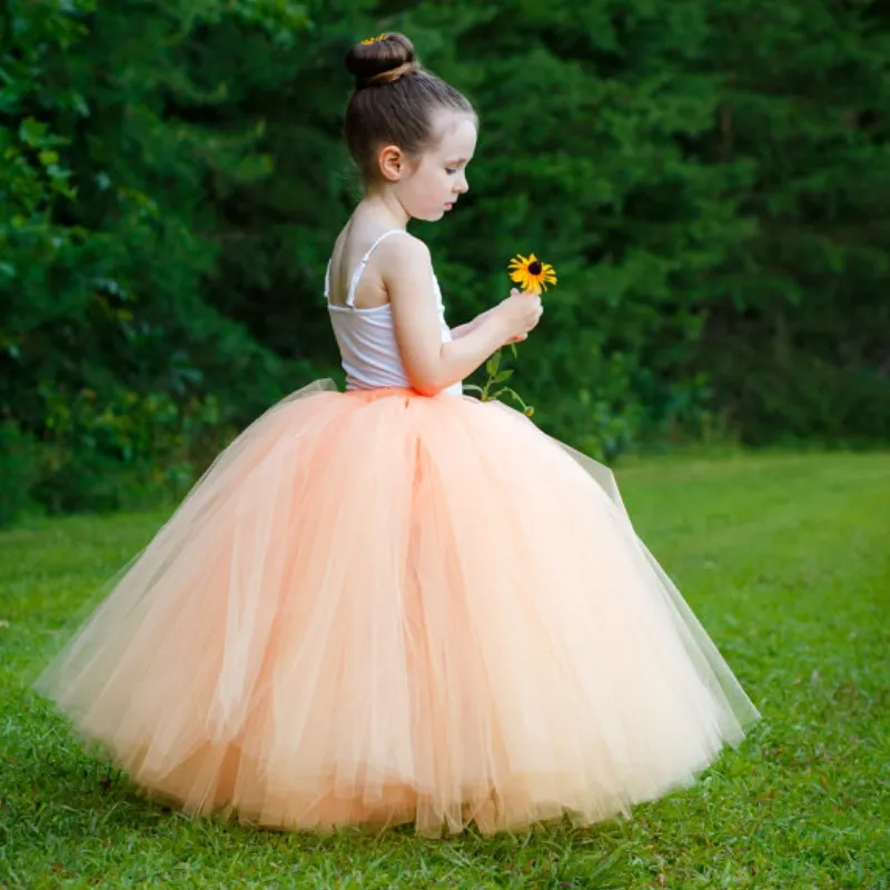 Girls Long Tulle Tutu Skirt Knee-Length Polyester Tulle for Children Ages 1-9 Solid Color from Dhgate Maternity Dresses - price 12.17 Girls Long Tulle Tutu Skirt Knee-Length Polyester Tulle for Children Ages 1-9 Solid Color from Dhgate Maternity Dresses - price 12.17