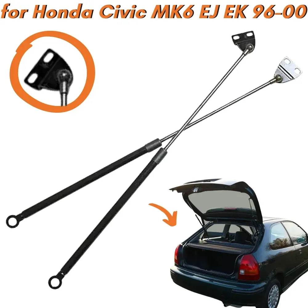 2 Pcs Rear Hatch Struts For Honda Civic MK6 EJ EK 1996-2000 Automotive Replacement Shock Trunk Lift Support Liftgate Shocks Spring