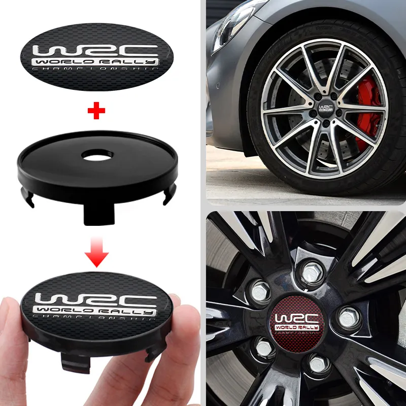 FIAT ALLOY WHEEL CENTRE CAP STICKERS DOMED X4 BLUE CHROME CLASSIC OLD STYLE 65mm