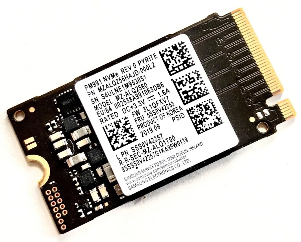 Original PM991 1TB M.2 2242 NVMe PCIe 3.0x4 Internal SSD Hard