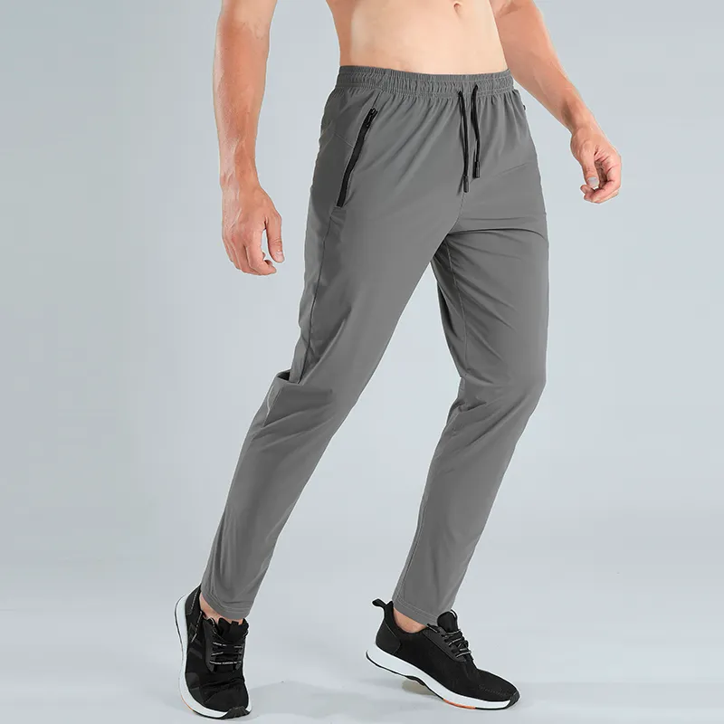 Men's running pants with zipper pockets hot sale