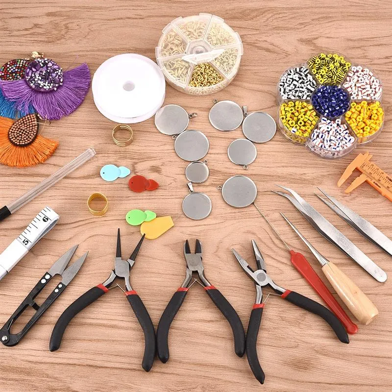 Jewelry Making Tools: DIY Jewelry Tool Kits With Flat Nose Pliers