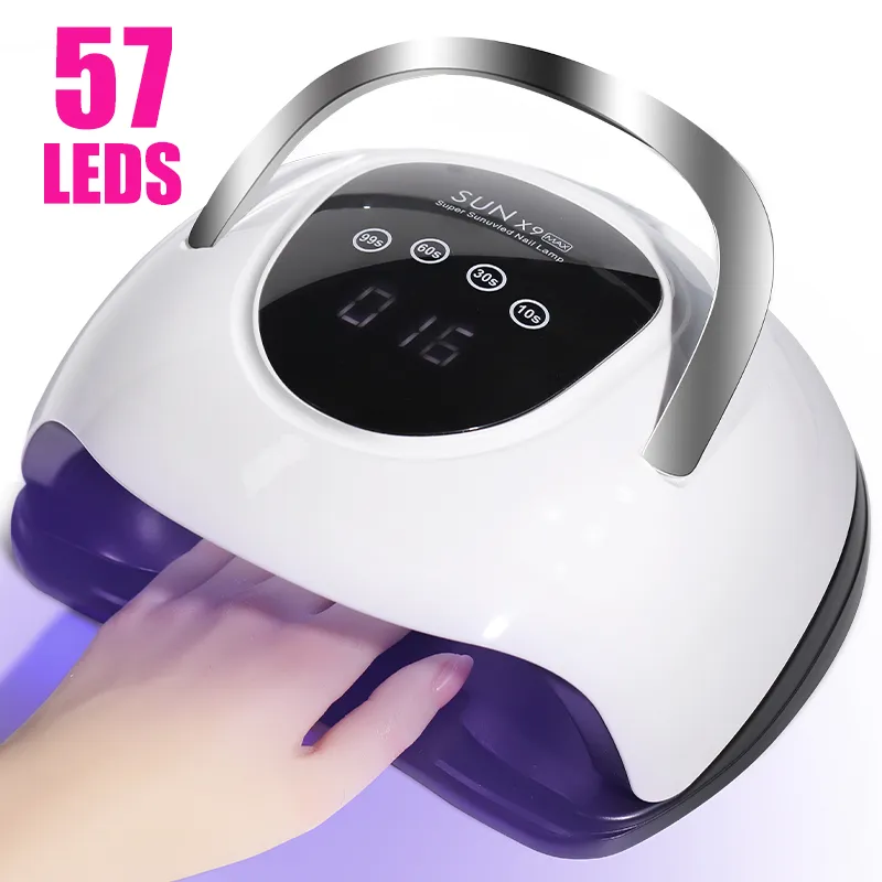 SUN X9 Max UV LED Nail Lamp with 57 LEDs and Auto Sensor for Fast