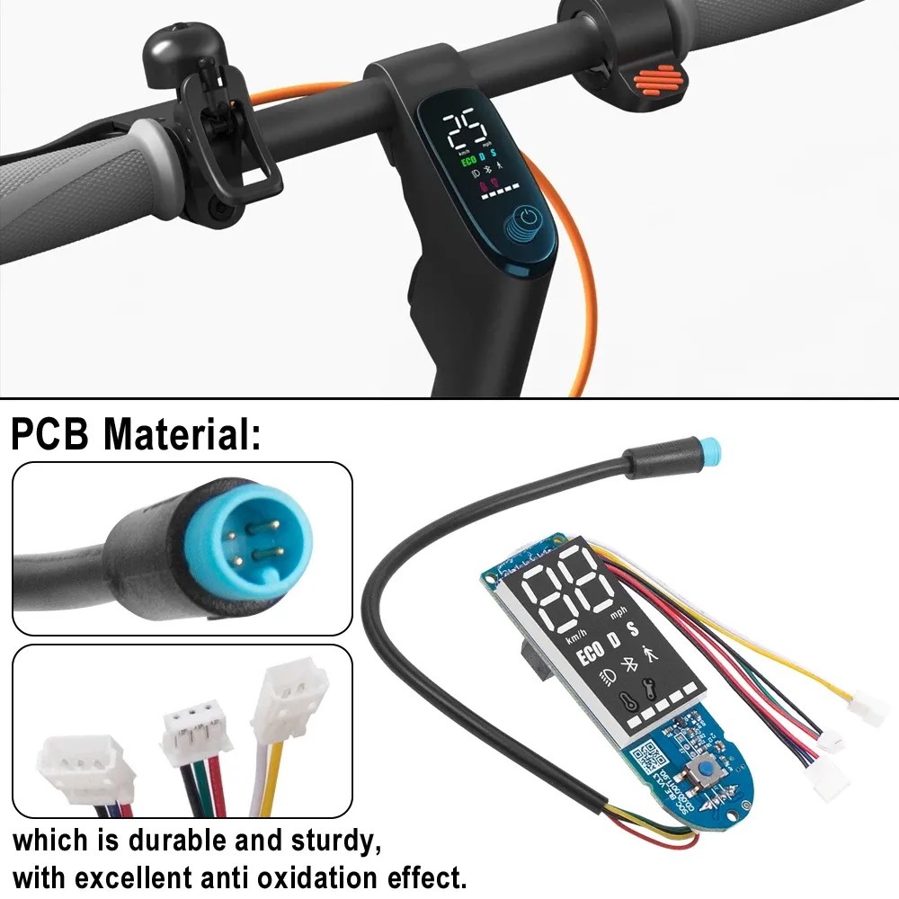For Ninebot F20/F25/F30/F40 E-Scooter Dashboard Switch Speed Display Panel Board
