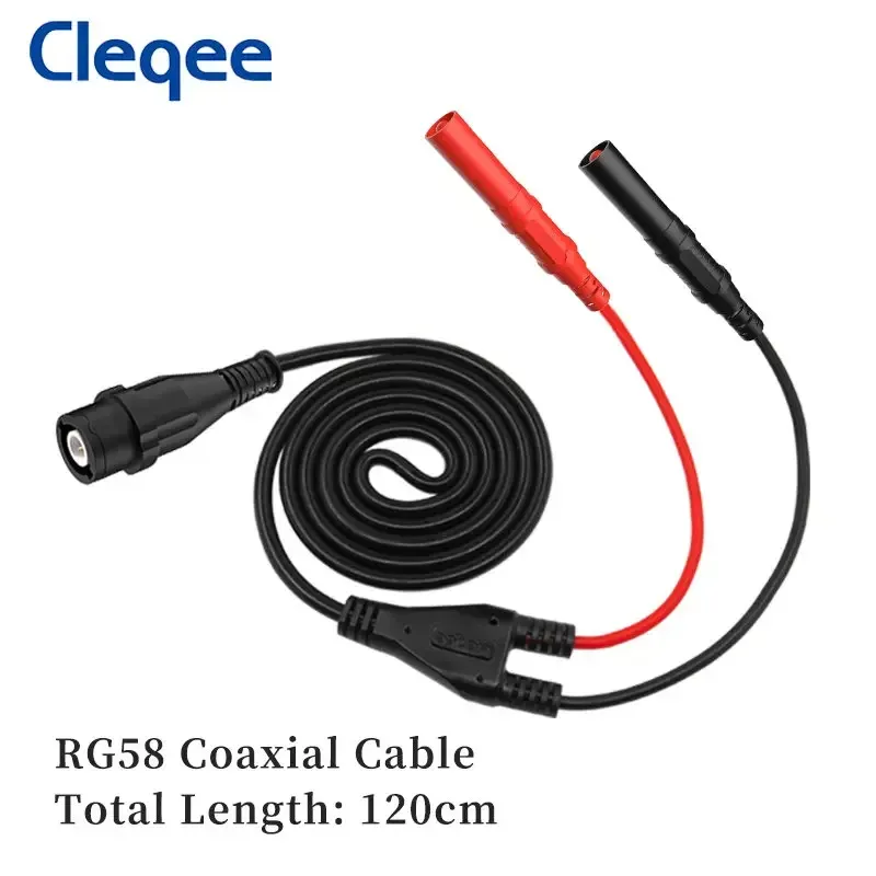 Câbles De Test BNC Akozon - 2 Pièces Pour Oscilloscope, Connexion Facile Et Durable
