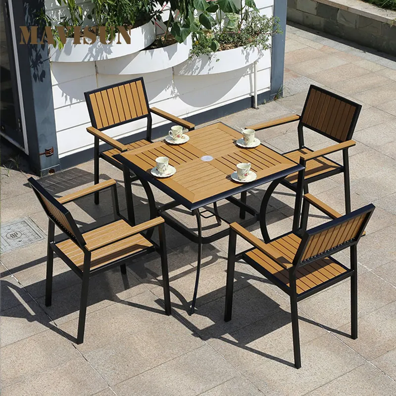 plastic outdoor table chairs