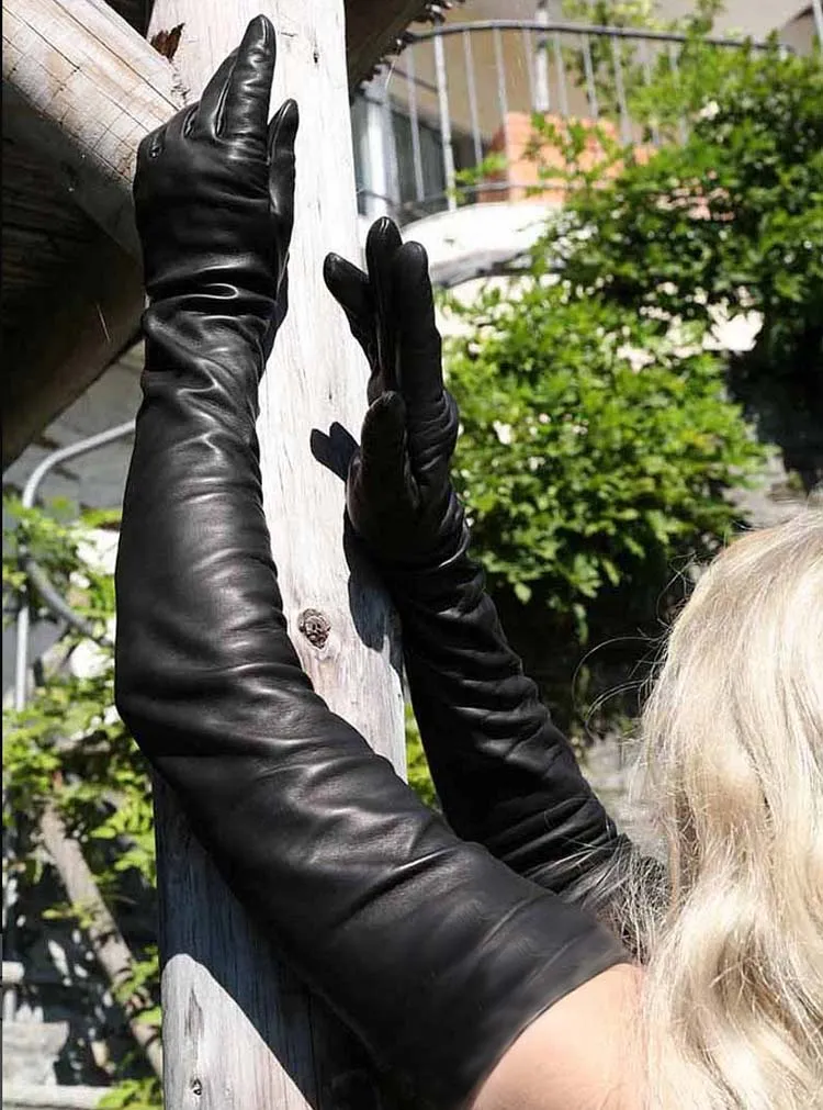 KIMOBAA Leather Opera Gloves: Real Sheep Leather From Ddmyaug