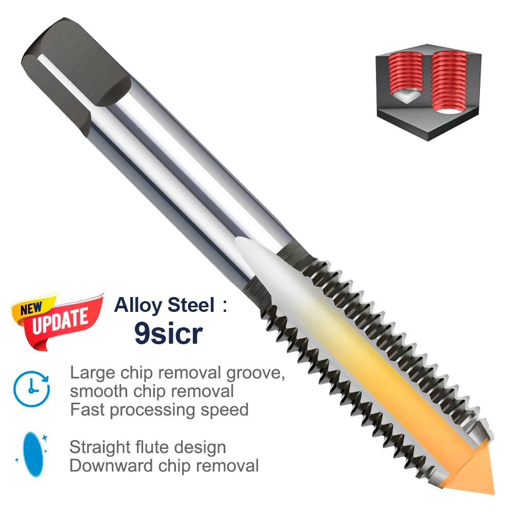 Aazon.co: QWORK Etric Taper And Plug Tap, 2 Pack 12 X 1.25 Right