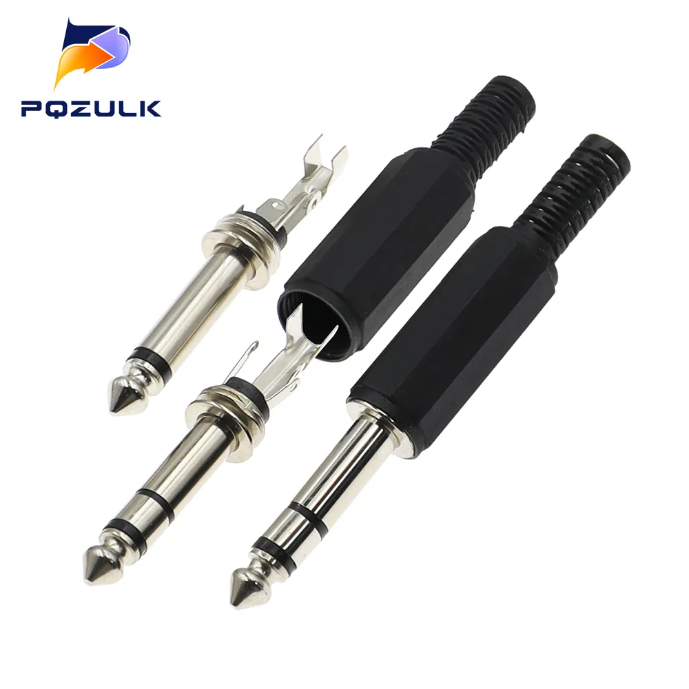 thumbnail image 2 of 4x 3.5mm Female To 6.35mm Male Stereo Audio Adapters - 1/8" To 1/4" TRS, Gold Plated 2 of 6