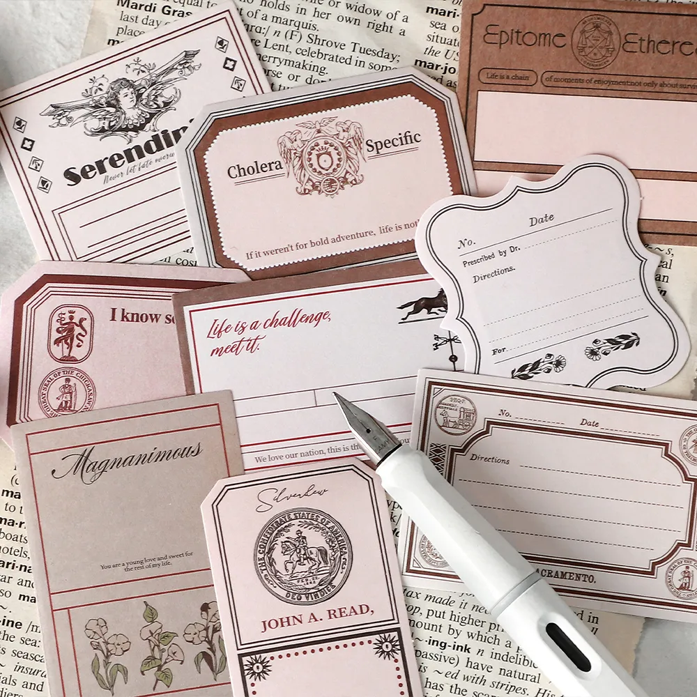 DHgate.com:Vintage Aesthetic Scrapbook Stickers Collection DHgate.com:Vintage Aesthetic Scrapbook Stickers Collection