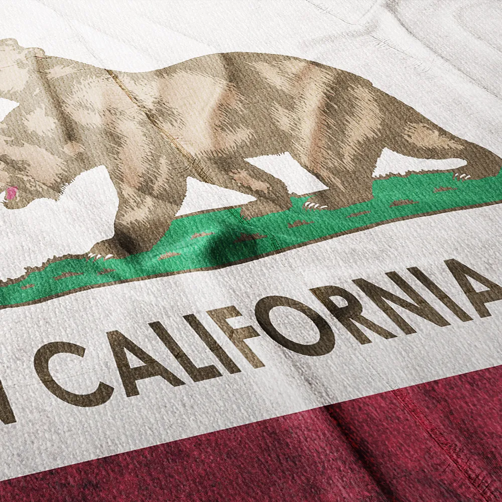 New California Republic Antique Do The Old Flag National 3 ft x 5