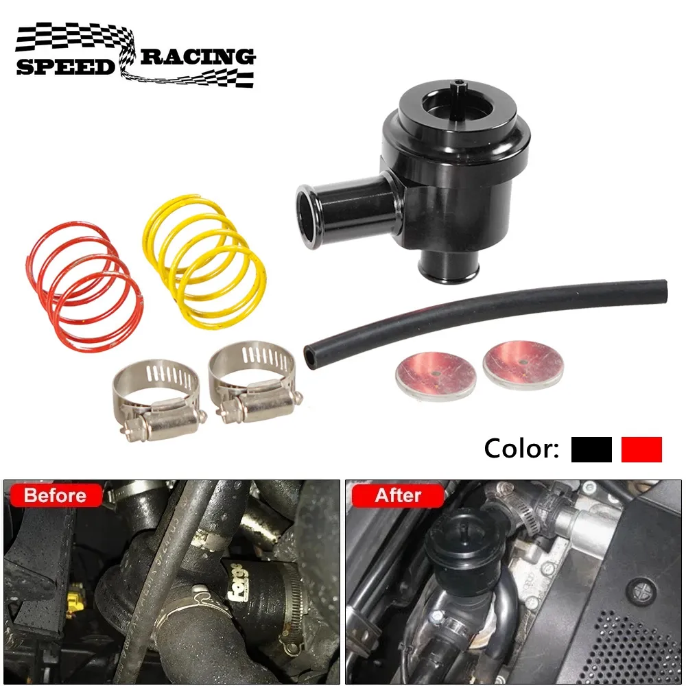 Soupape De Décharge Turbo Universelle En Aluminium - Kit BOV Pour Voiture Tuning - Rouge