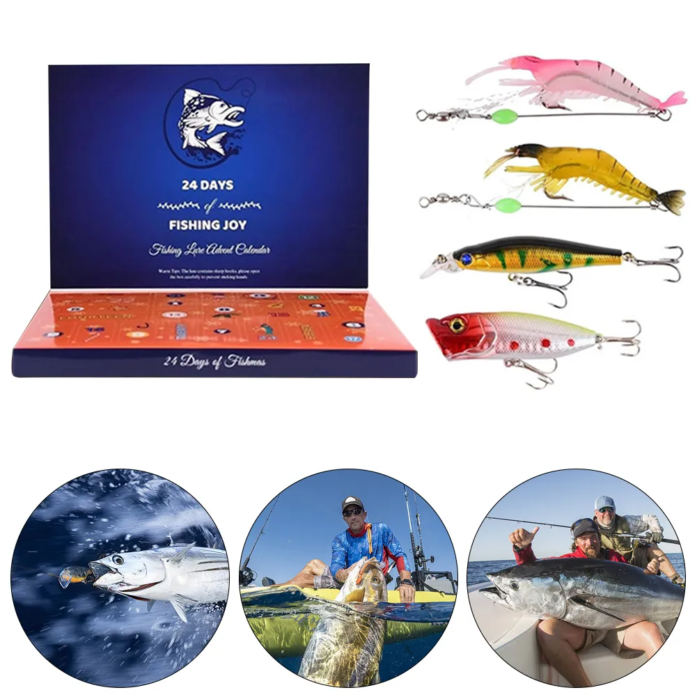 Fishing Advent Calendar 2024-24 Days Of Christmas Countdown