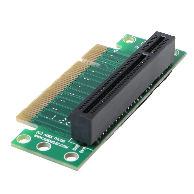 PCIe 8X Riser Card 90 Degree Adapter for 1U and 2U Computer Cases from ...