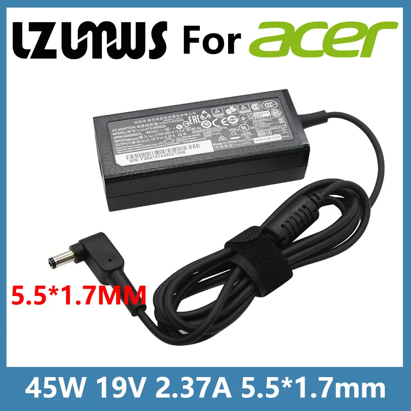 FOR Acer Aspire E5-471 411 421 V3-731G Laptop Power Adapter Charger 19V 3.42a 5.5*1.7mm 65w I.6652798