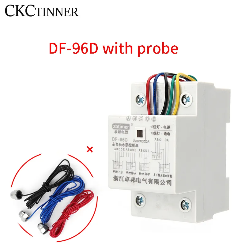 DF-96D/DF-96DK Automatic Water Level Controller 220V Sensor Probe for ...