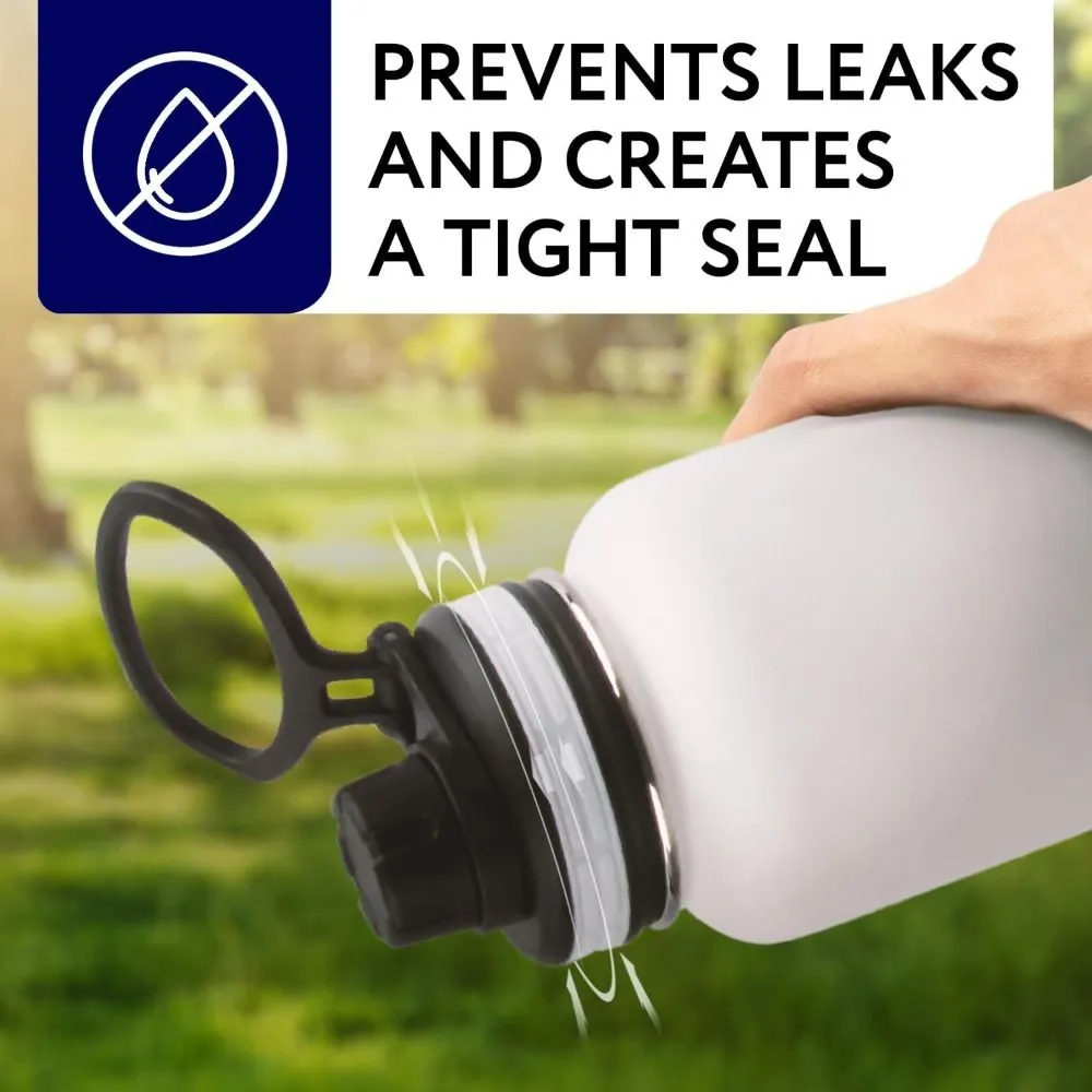 Silicone Water Bottle Gasket Replacement: Transparent Durable