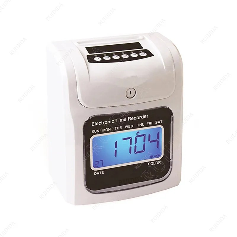 Employee Time Recorder & Attendance Clock Machine For Office & Factory ...