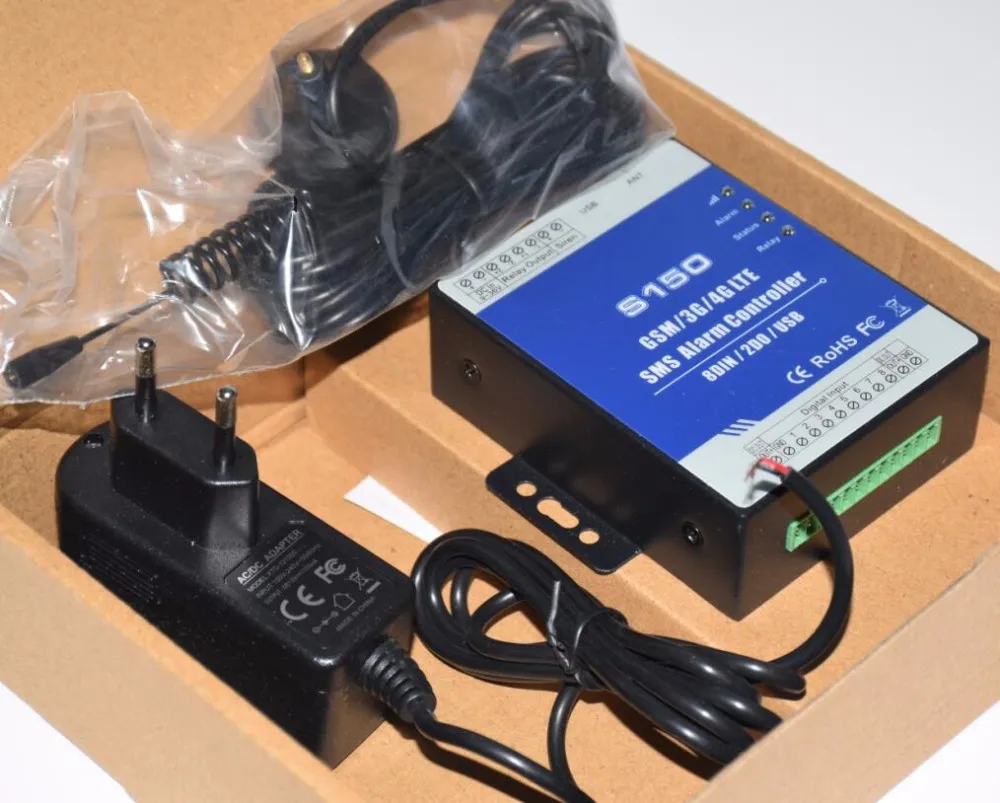 GSM Remote Control Relay Switch S150 GSM Alarm Module Controller Unit ...