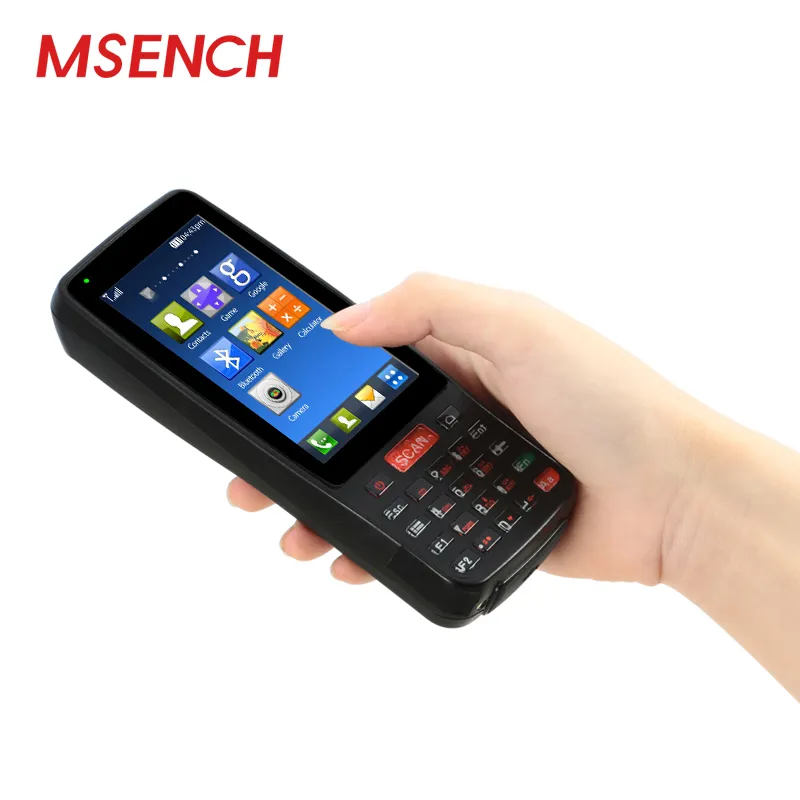 4G Rugged PDA Scanner: 2G 16G Android 7.0 GPS RFID NFC Data Collector ...