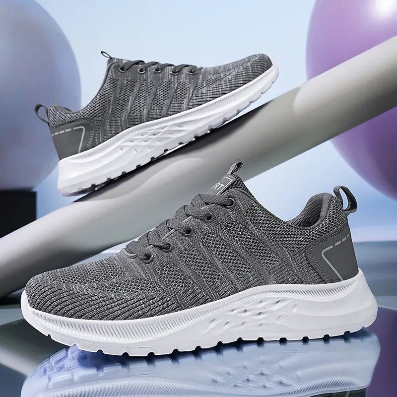 ♡ Breathable New Mens Running Hot Shoes: 2024 Woven Mesh