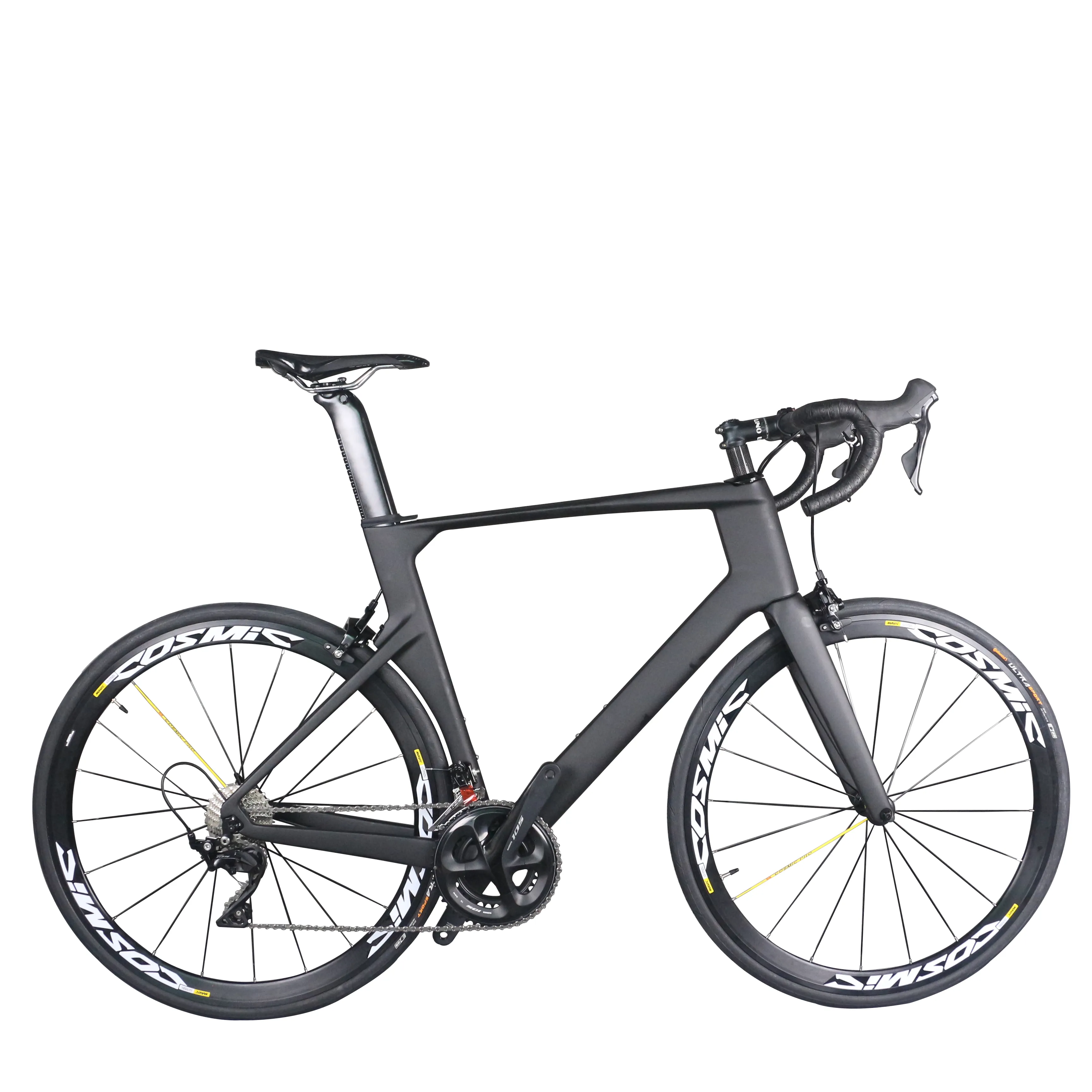 22 Speed Aero Road Bike w Aluminum Frame 105 Groupset Rim Brake TT X41