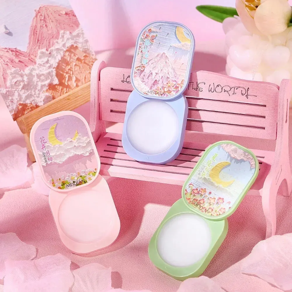 Romantic Flower Solid Perfume Balm Box Set Portable Long Lasting