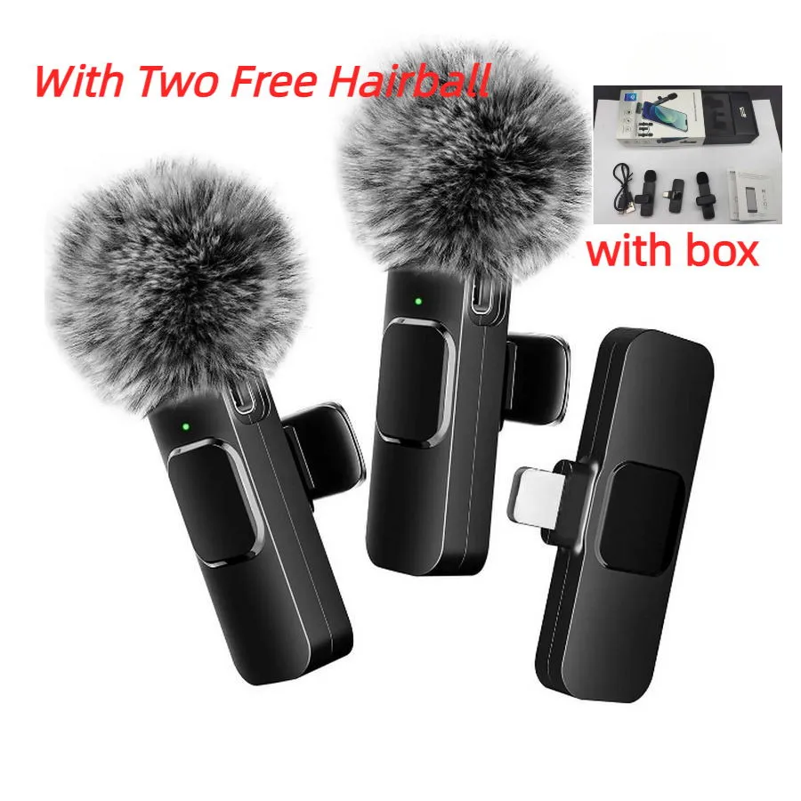 Mini Wireless Lavalier Mic – Best Portable Audio Recorder for Live Streaming – 70% OFF