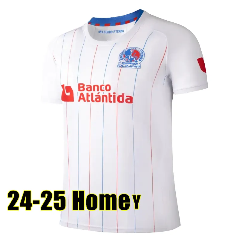 24 25 CD OLIMPIA 3er Jerseys De Futbol Honduras 2024 2025 Jerry Bengtson Carlo Yair Costo Molina Ever Alvarado Edwin Rodriguez Rojo Blanco Hogar Autor Tercera Camisa De Futbol Por Hulk sports 11 26 DH...