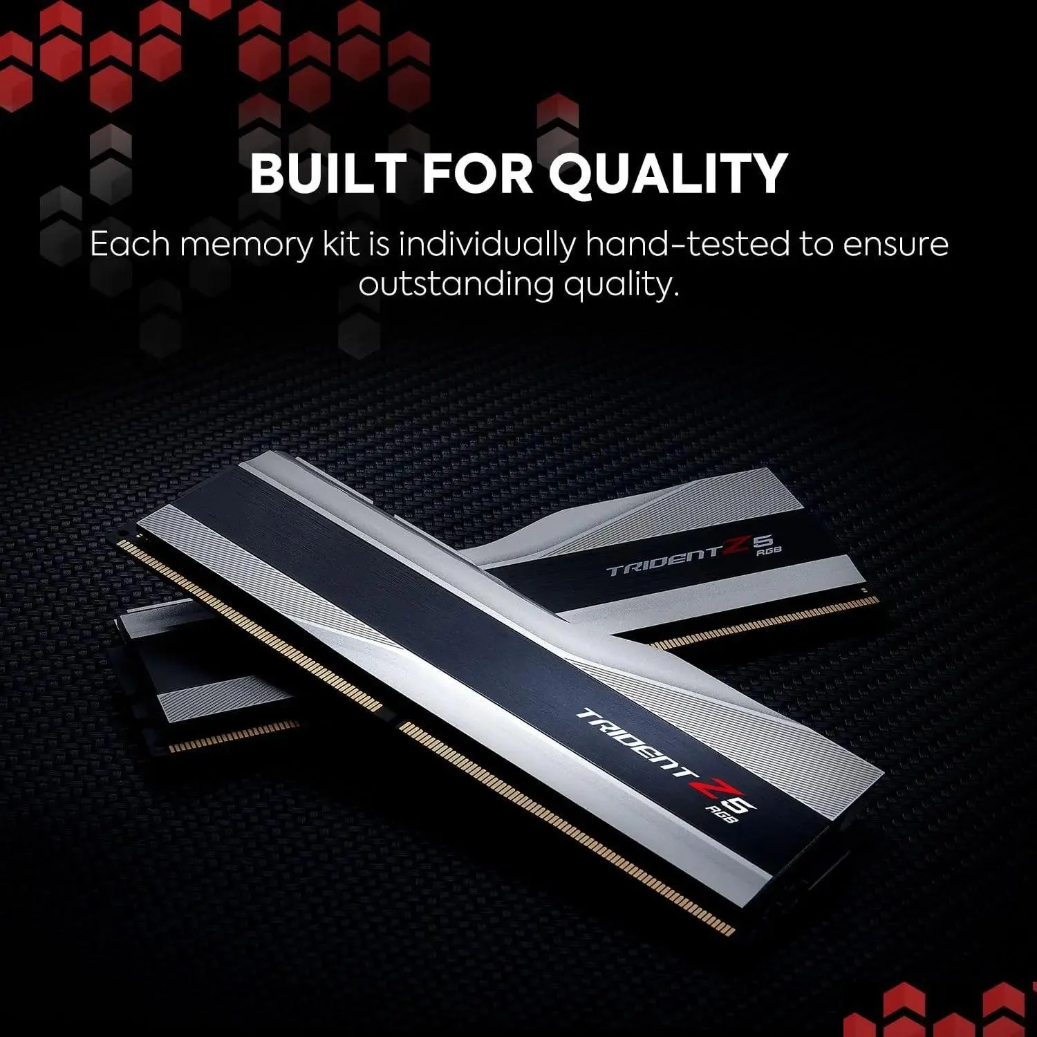 Computer Cases G.Skill Trident Z5 Rgb Series Intel Xmp 3.0 Ddr5 Ram 32Gb 2X16Gb 6400Mt/S Cl32 1.40V Desktop Uter Memory Udimm - Sier D Otjmf