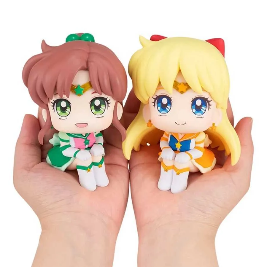 セーラームーンアニメフィギュアセット 7cmウサギ、チビアス、マコト 